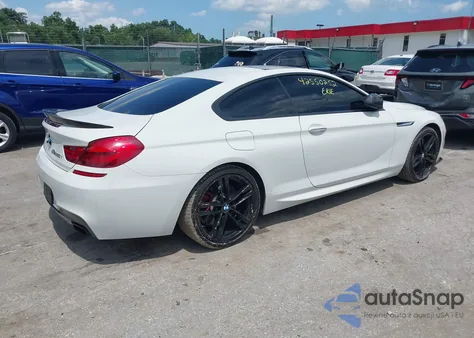 2012 BMW 650I из США, поврежденный, VIN WBALX3C5XCC528758